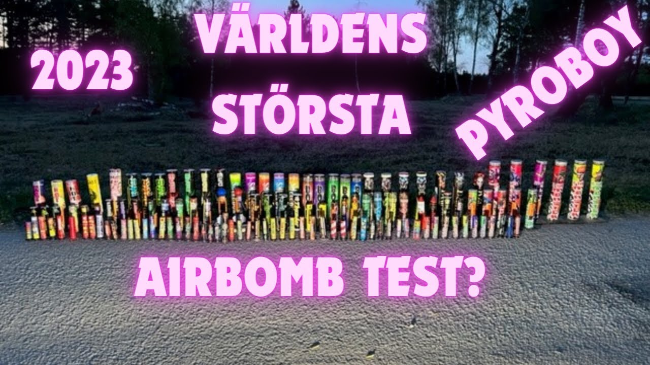 Världens Största Airbomb Test 2023 ?