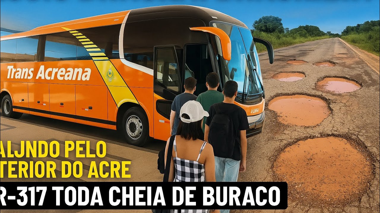 Uma linha de ônibus com cobrador no Acre | Assis Brasil x Brasiléia Viação Transacreana 
