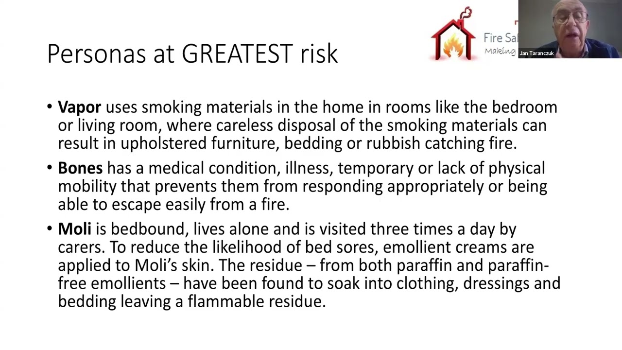 Why a Person Centred Approach to Fire Safety is Important