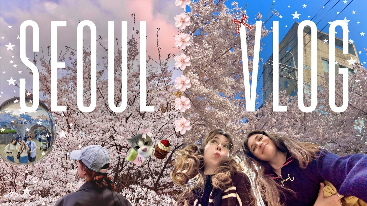 mission cerisiers en fleurs 🌸 parc Yeouido, Suwon, lac Seokchon, Seoul Forest | vlog Séoul #5