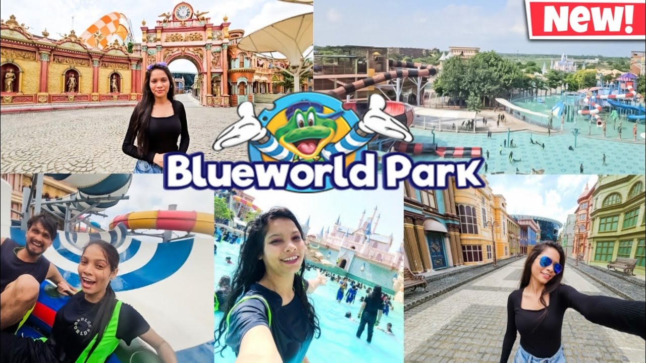 Blue World Water Park Kanpur 2024 | Blue World New Offers | India's Biggest Amusement Park Full Vlog