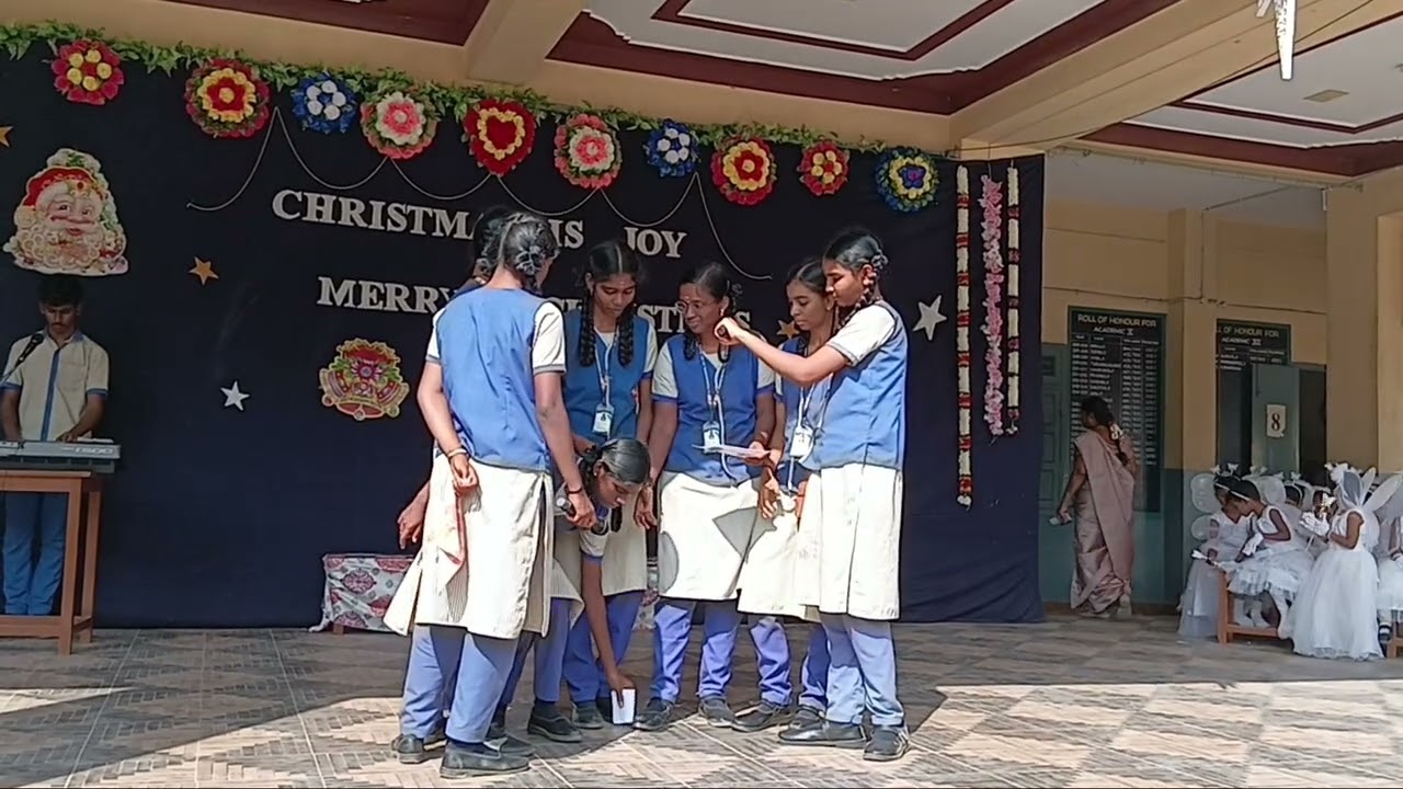 St.Francis Matric Hr.Sec.School,  Christmas 🎄  celebration december 2025