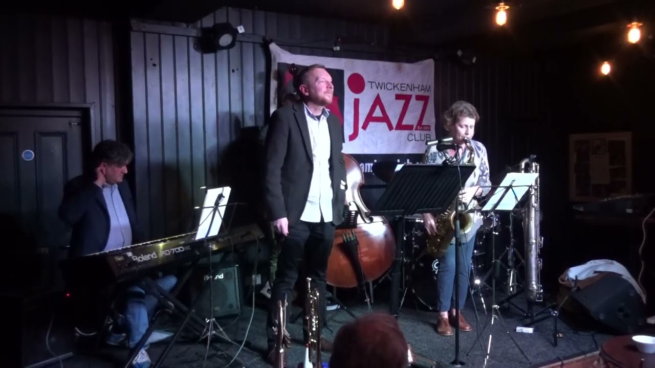 Stuart Henderson has the opening bars on “And Then She Stopped” by the iconic Dizzie Gillespie