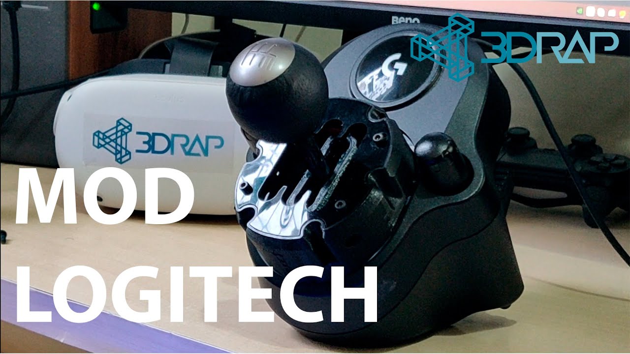 Primeiro review BR do Mod Logitech 3drap | Primeiras impressões | Mod Shifter 3drap