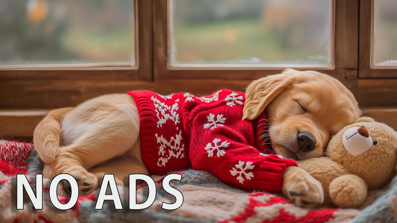 12 HOURS Dog Calming Music 🐶🌸 Peaceful Listening Experience 🎶 Encourage Total Relaxation 💤 No Ads