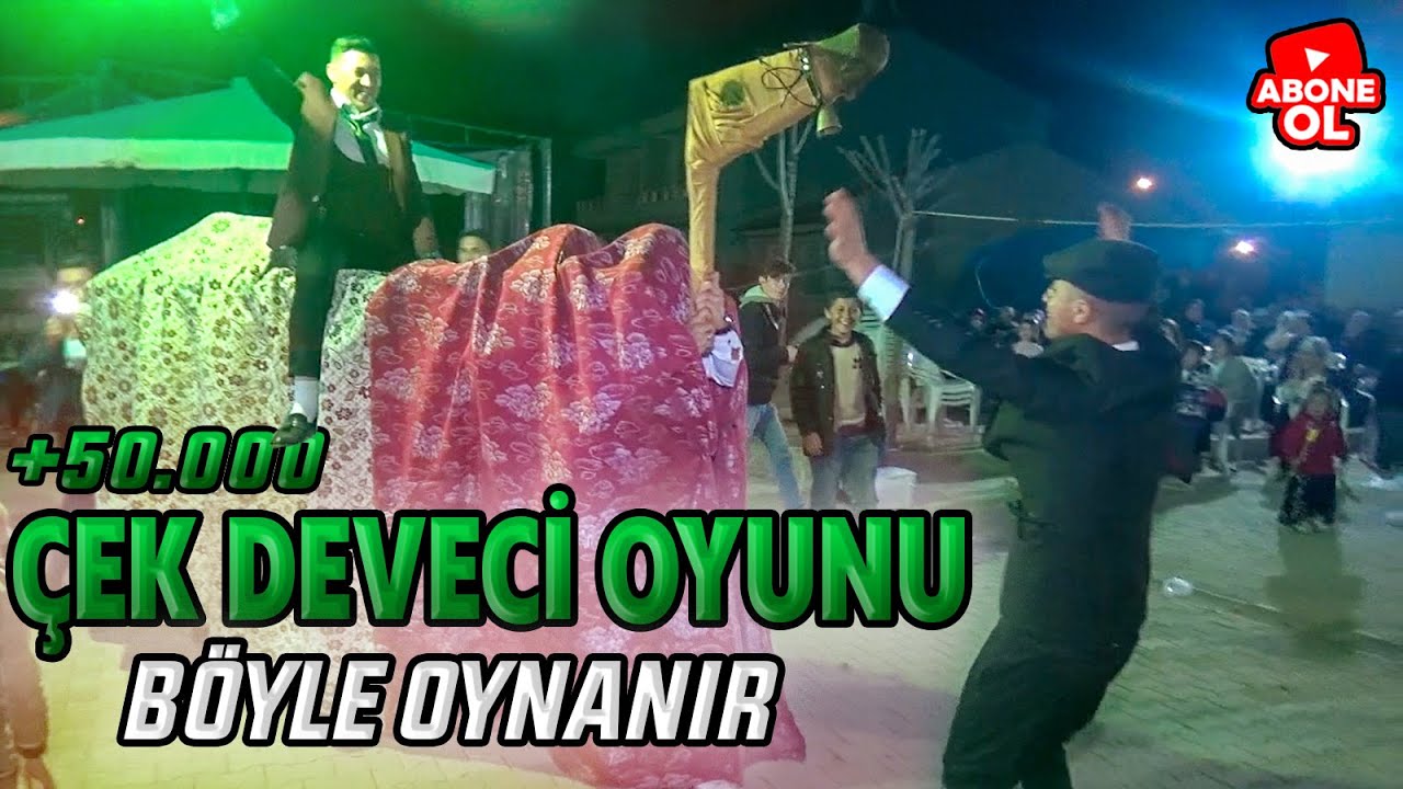 ÇEK DEVECİ OYUNU DÜĞÜNDE BÖYLE OYNANIR (ADF Official Video)