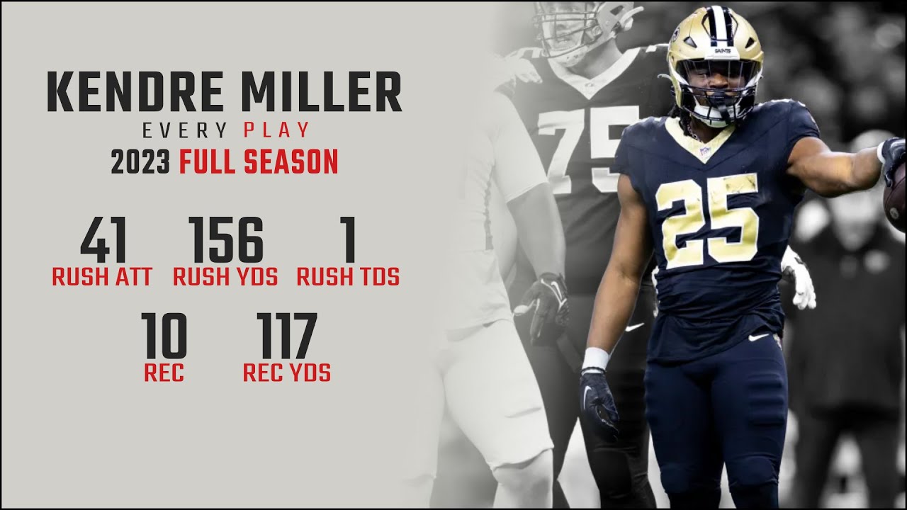Kendre Miller 2023 Highlights | Every Run, Target, and Catch