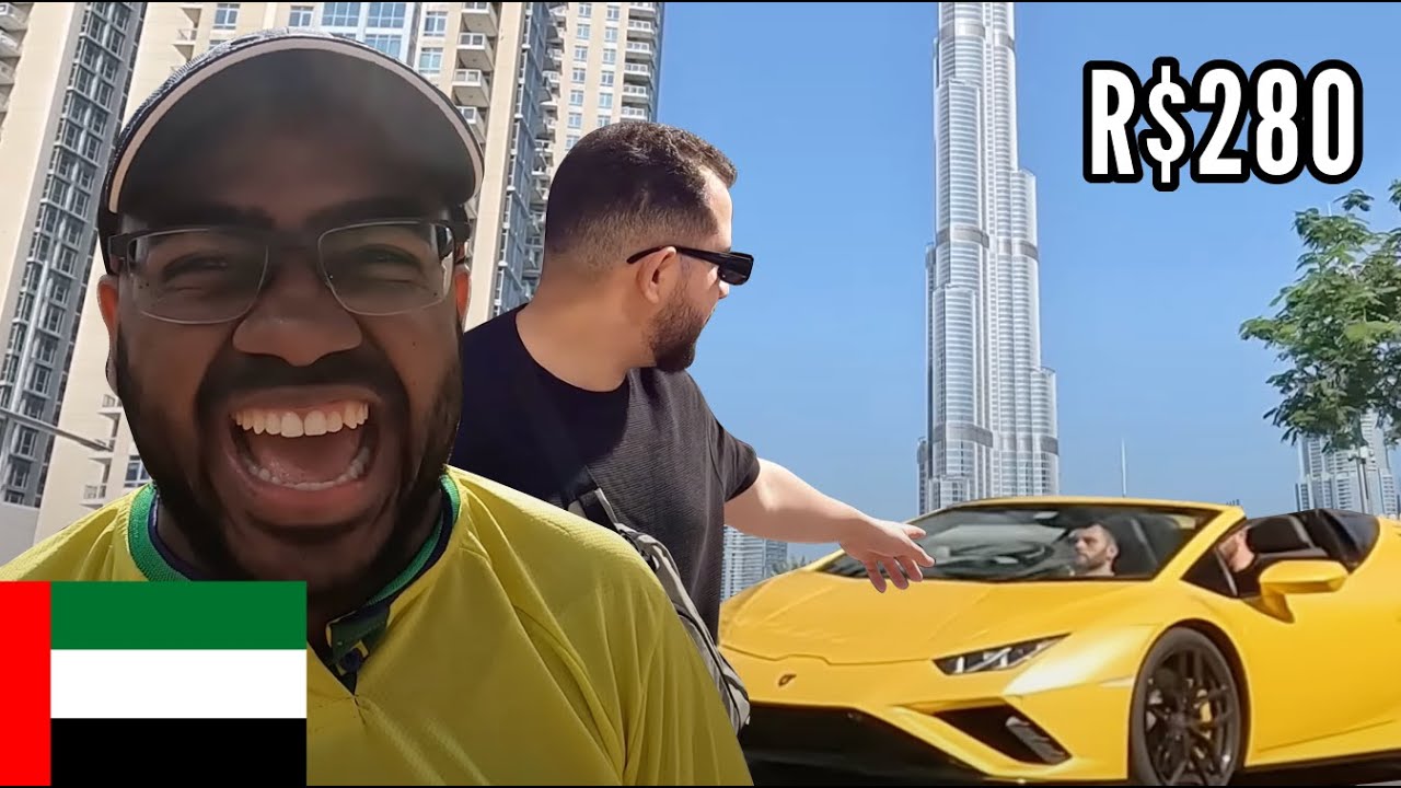 ALUGAMOS UM CARRO EM DUBAI | NOSSAS PRIMEIRAS IMPRESSÕES | EMIRADOS ARABES UNIDOS 2025 🇦🇪