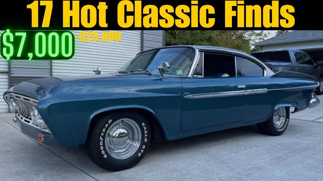 The Beauties are Calling: 17  Classic Cars For Sale That Fit Your Budget!