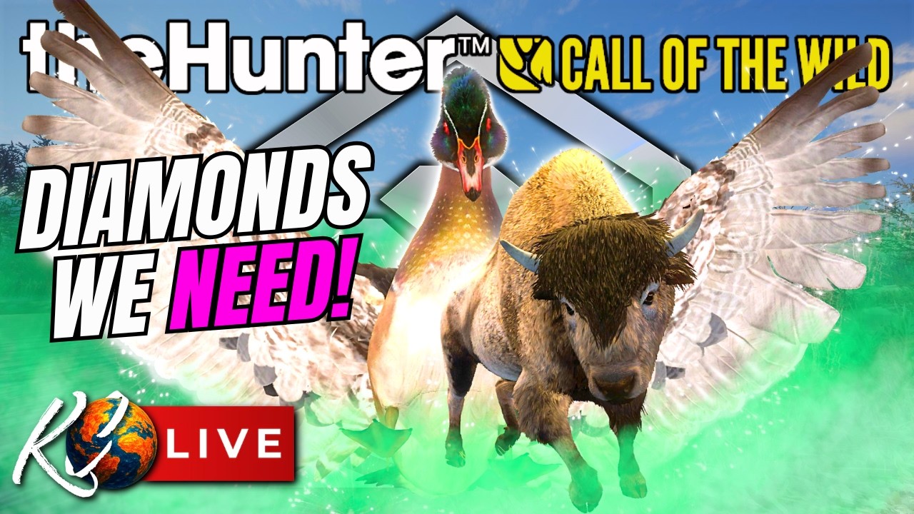 🔴*WE NEED BOTH OF THESE DIAMONDS!* Hunting Wood Ducks & Wood Bison! - Call of the Wild
