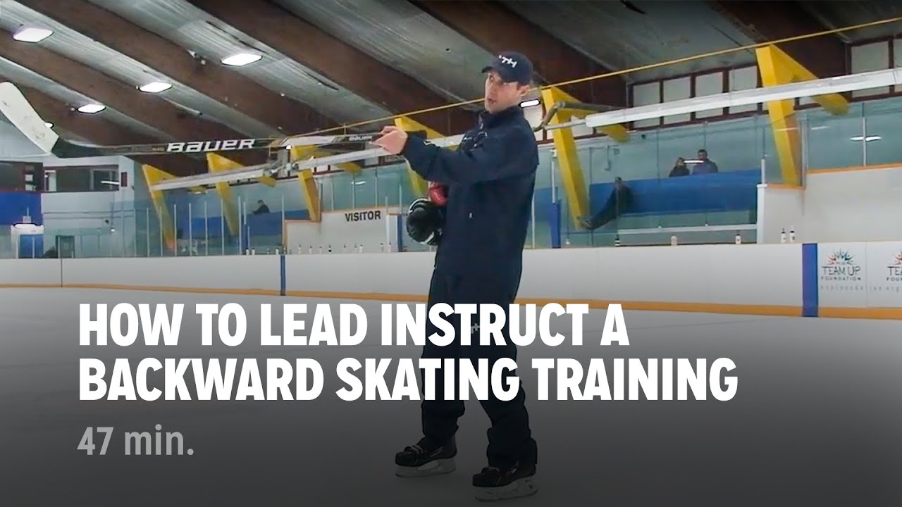 How to Effectively Lead Instruct a Backward Skating Training Intensive