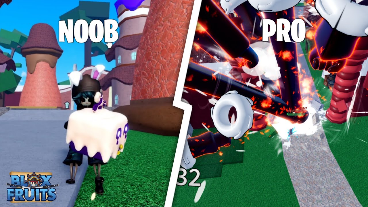 DO NOOB AO DOUGH TOTALMENTE DESPERTADA (AWK) BLOX FRUITS