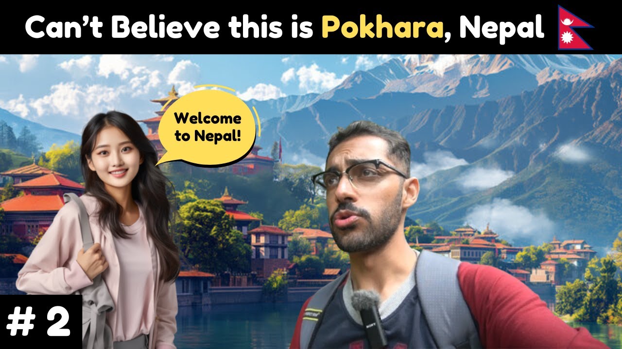 First Day in Nepal: Exploring Pokhara City, Phewa Lake, Devi's Fall 🇳🇵