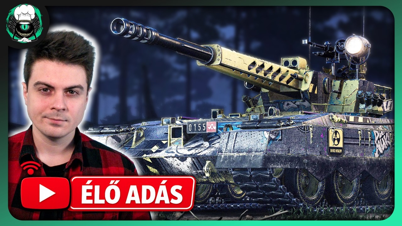 🔴Ares 90 C GM hajsza a nerfek előtt - World of Tanks - Scheff LIVE