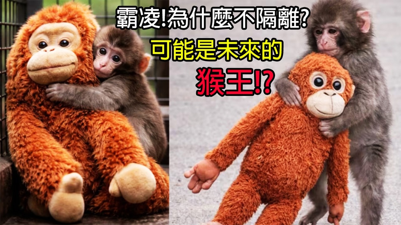 [生物放大鏡] 被霸凌的真相是獼猴S嬰行為!? | 世界第一隻女猴王 | 被母親丟棄的真相