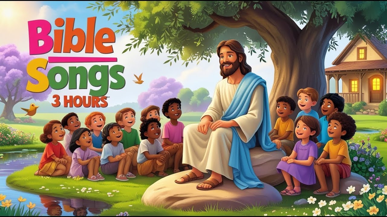 Bible Songs for Kids/3 Hours Nonstop❤️/Sing Along Joyful Worship Songs For children/Feed Me The Word