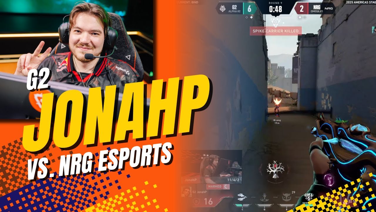 Casters React To G2 JonahP Insane 3k Against NRG | VCT Americas 2025