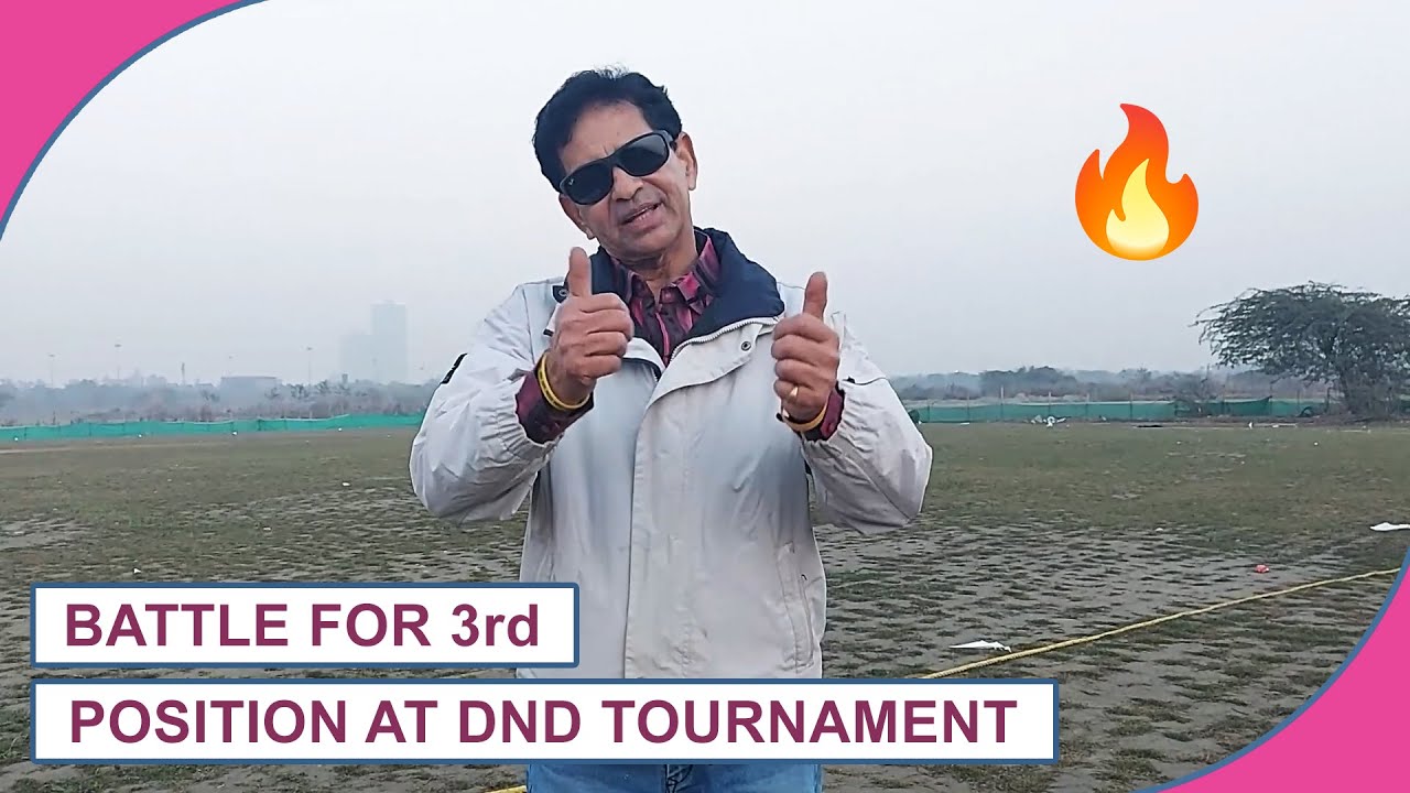 Battle For 3rd Position At DND Tournament | Kite Fighting Competition