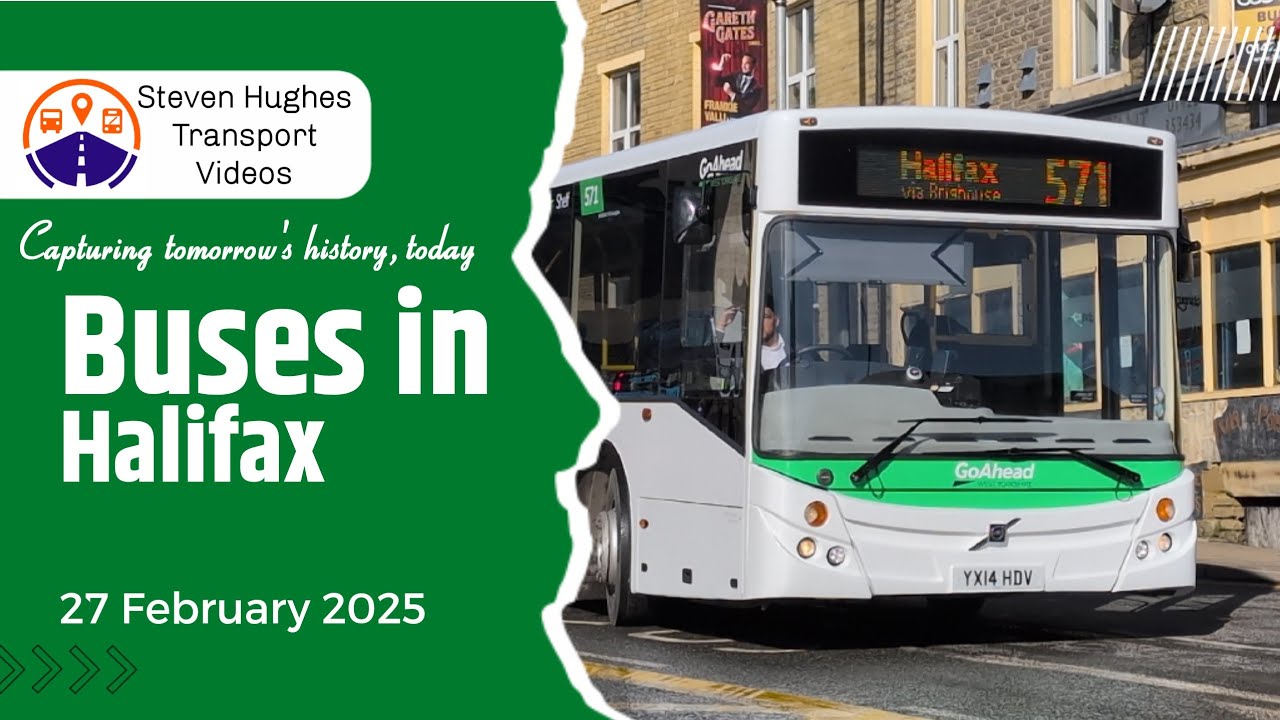 Buses in Halifax 27 February 2025