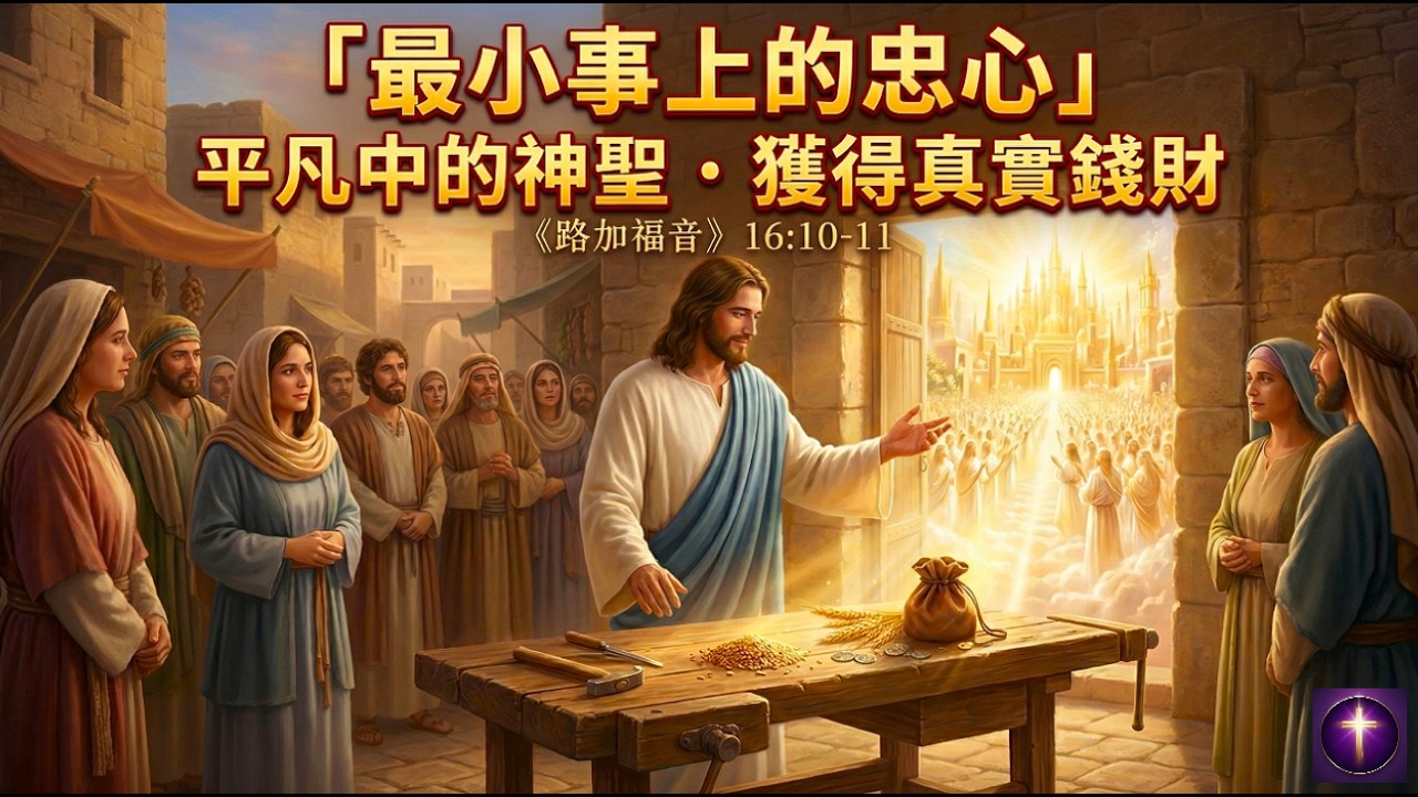 逆轉財富觀！耶稣教你：做好「最小事」，贏得「真財富」| #神聖覺醒 #基督教 #耶穌 #信仰 #禱告 #DivineAwakening #Jesus #God