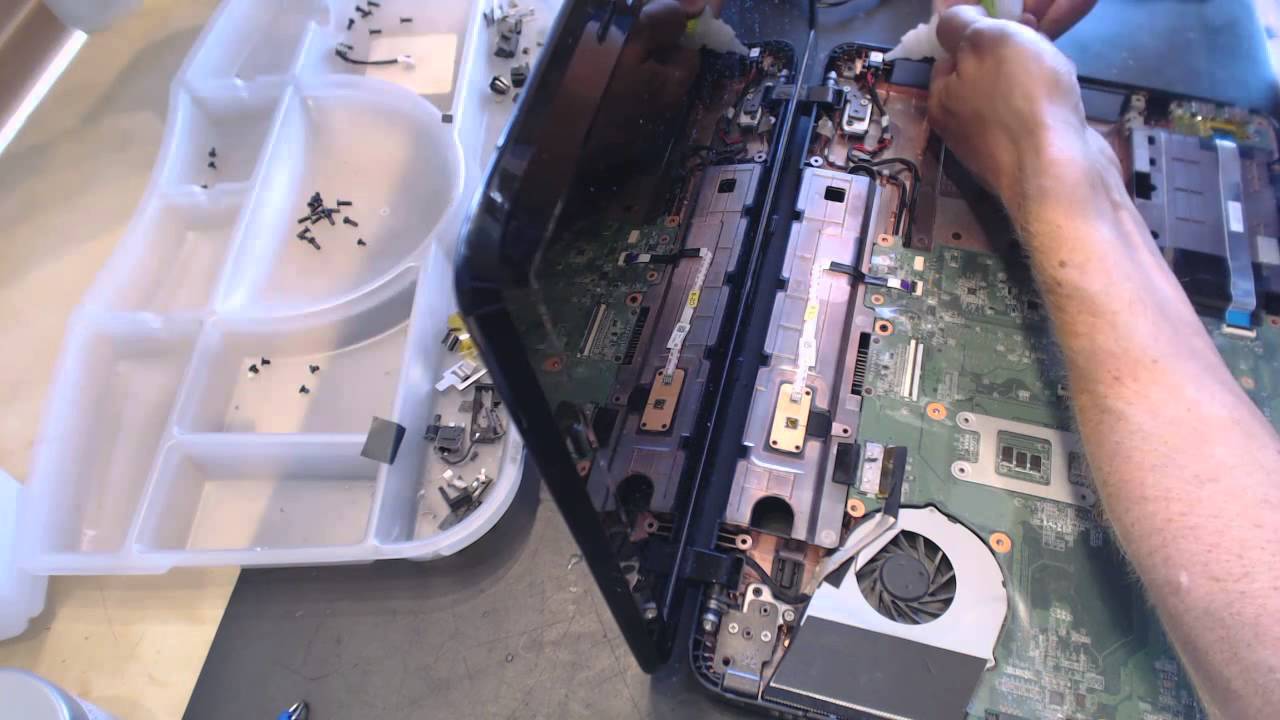 Toshiba Satellite L755 L755-s5168 Laptop Power Jack Repair pushed in socket repair fix
