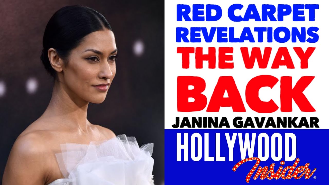 THE WAY BACK Premiere Red Carpet Revelations with Janina Gavankar