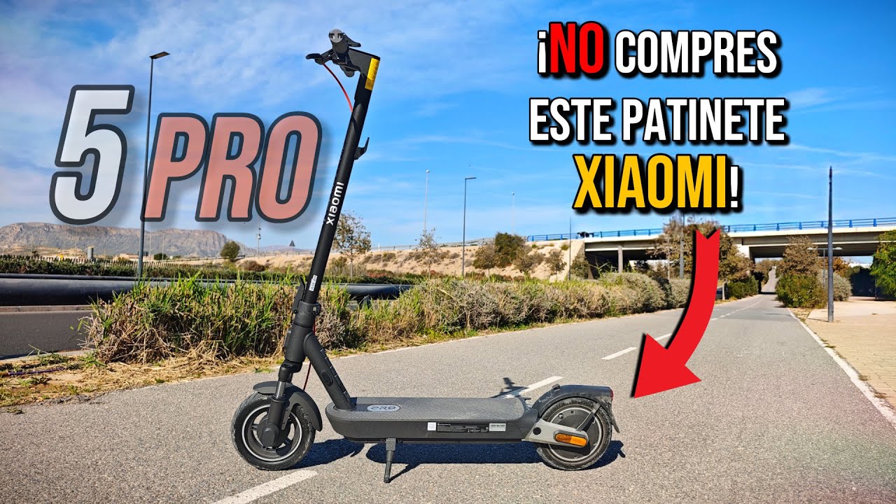 Xiaomi Scooter 5 Pro - Opiniones tras usarlo | ¿Porque no lo recomiendo?