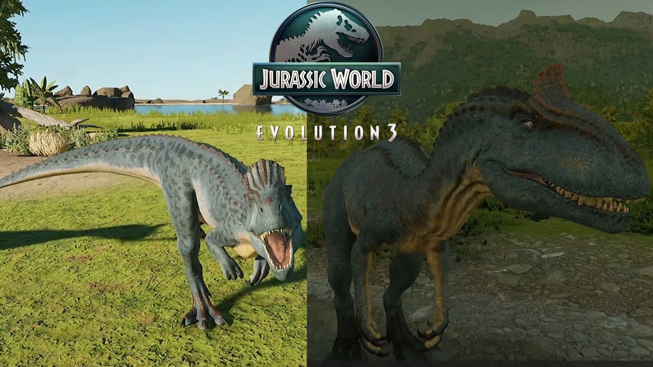 Cryolophosaurus | Jurassic World Evolution 3 | RedFisch