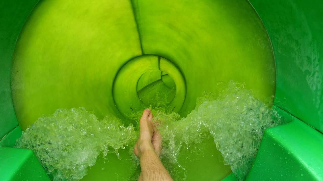 Safari Sam's Splash Land Body Slides [POV] Holiday World