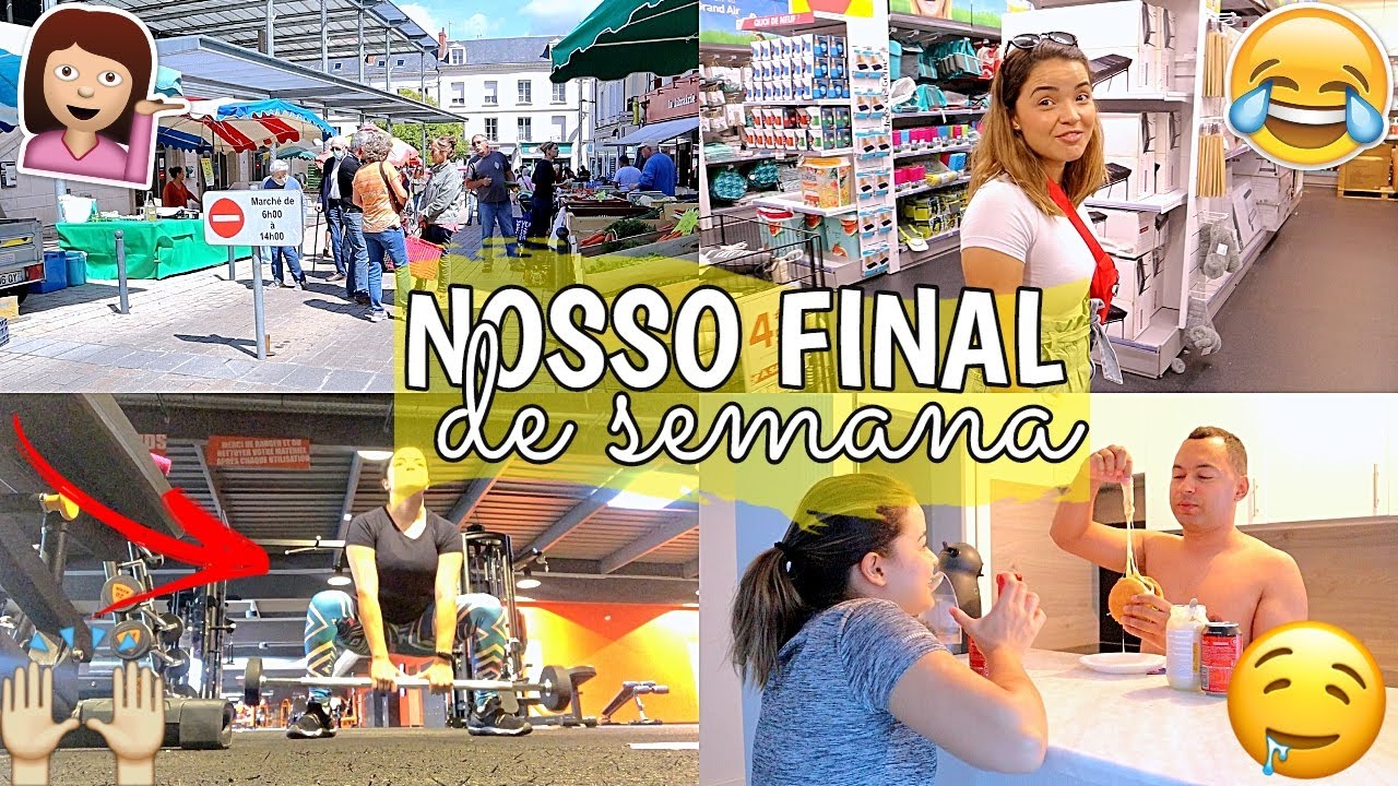 VOLTAMOS PRA ACADEMIA, FOMOS NA FEIRA, COMPRINHAS PRA CASA e muito mais ♥ - Bruna Paula