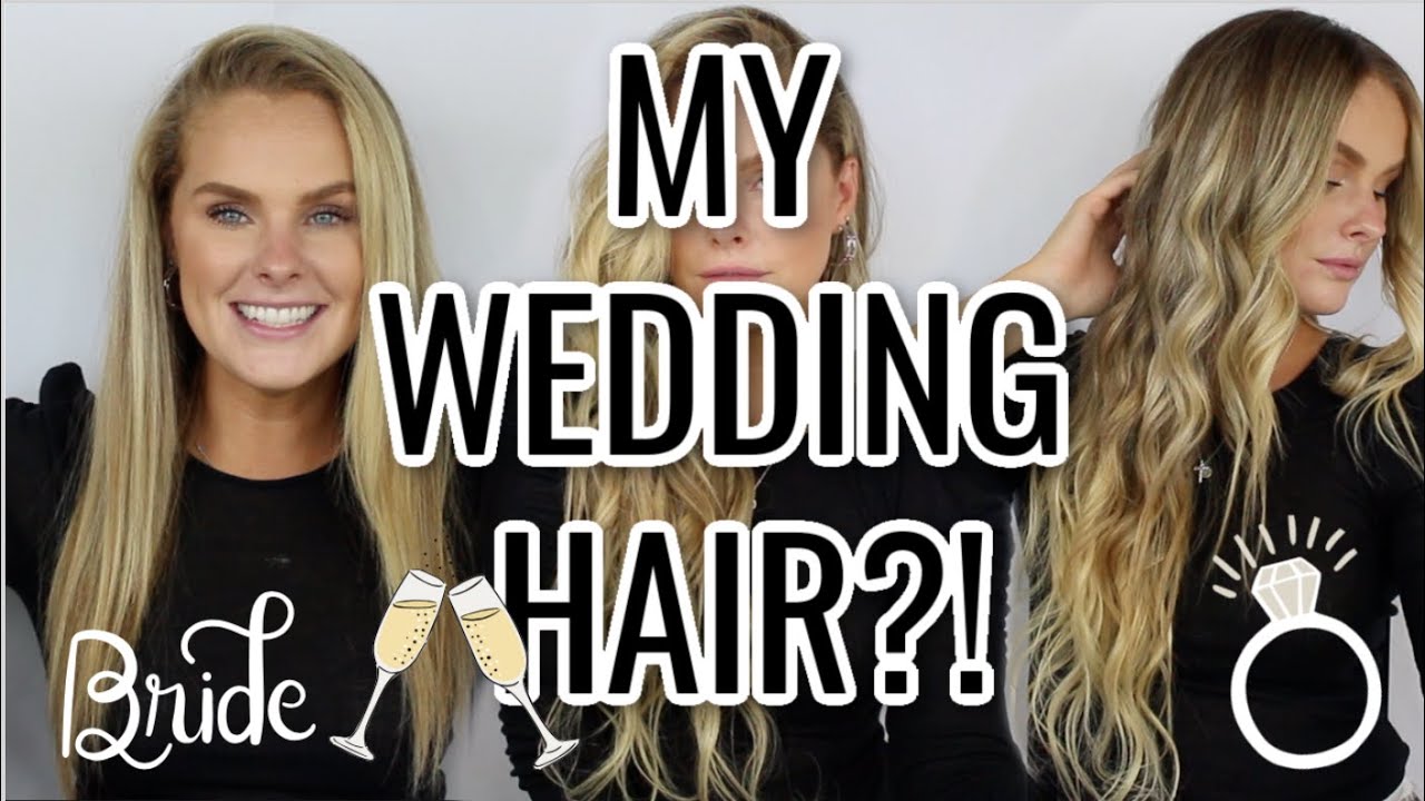 MY WEDDING EXTENSIONS!? | MHOT Clip In Remy Hair Extensions Review