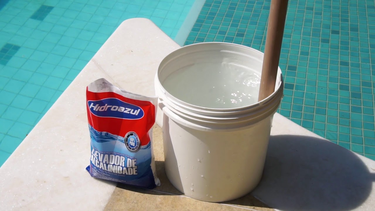 Como elevar a alcalinidade da piscina