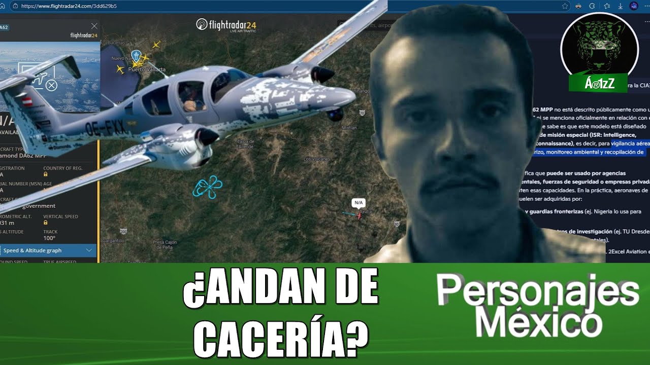 Detectan avión espía Diamond DA62 vigilando en Talpa de Allende, Jalisco; ¿anda de cacería la Semar?