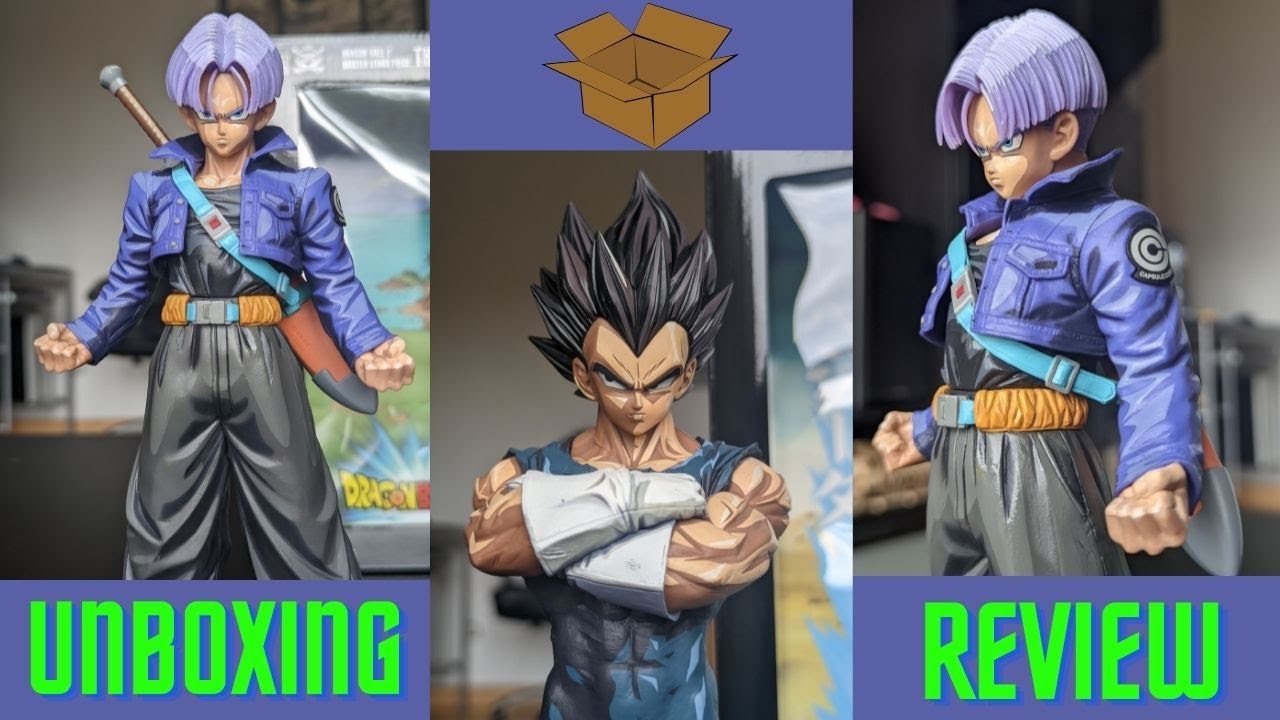 UNBOXING de las Figura de VEGETA y TRUNKS Manga Dimensions  Grandista #dragonball #vegeta #trunks