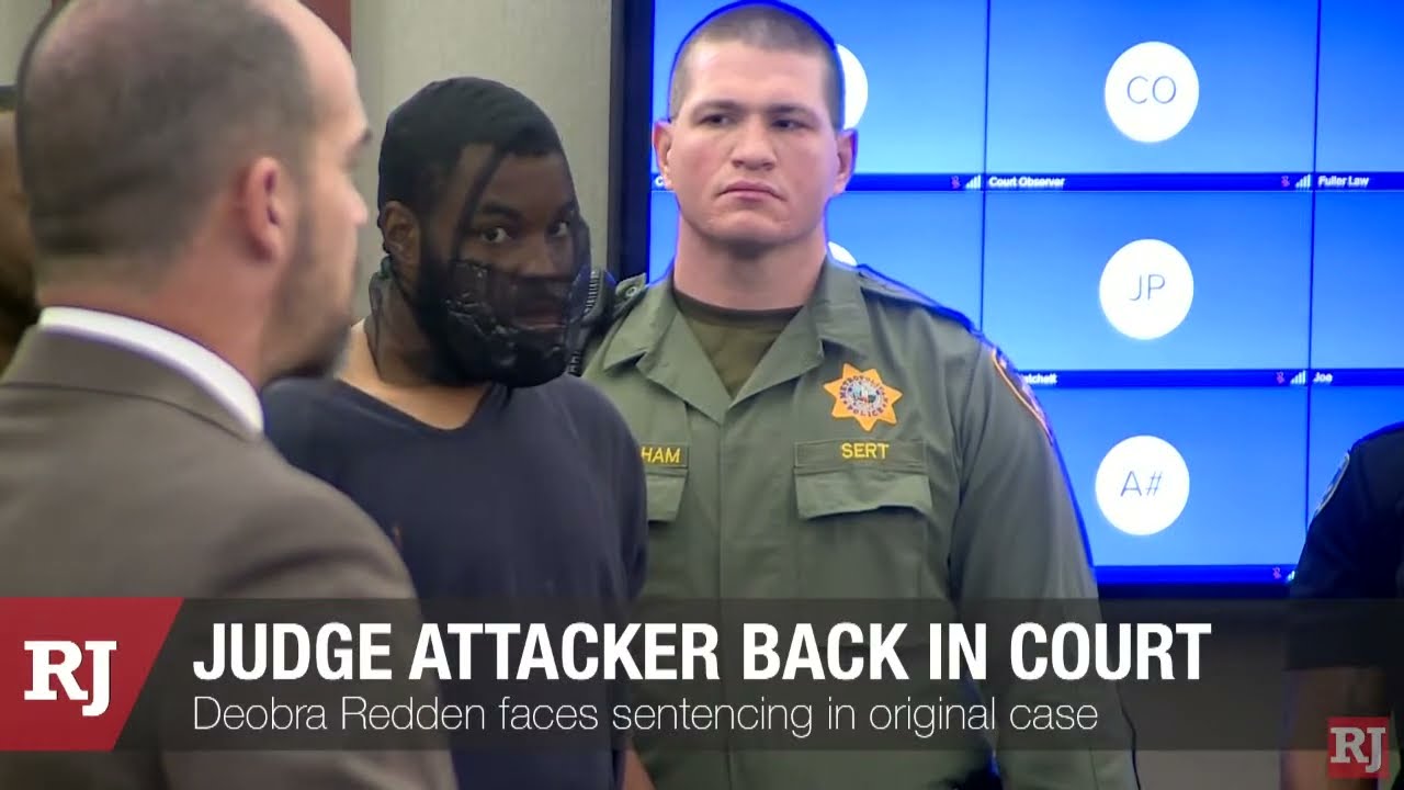 Man who attacked Las Vegas judge back in court
