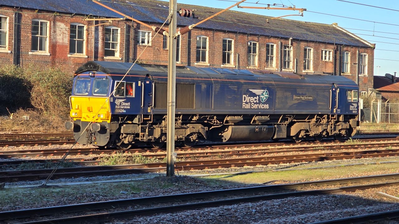 Train Spotting At Doncaster station 9/1/2025