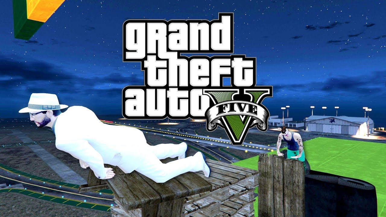PARALITYCZNY PARKOUR W GTA! - GTA V Online /w Ekipa [PL/HD]