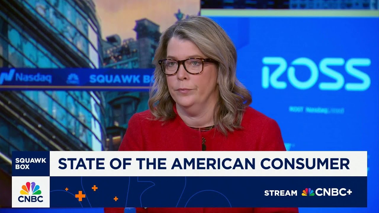 Consumer spending is growing but the pace has slowed, says Bank of America's Liz Everett Krisberg
