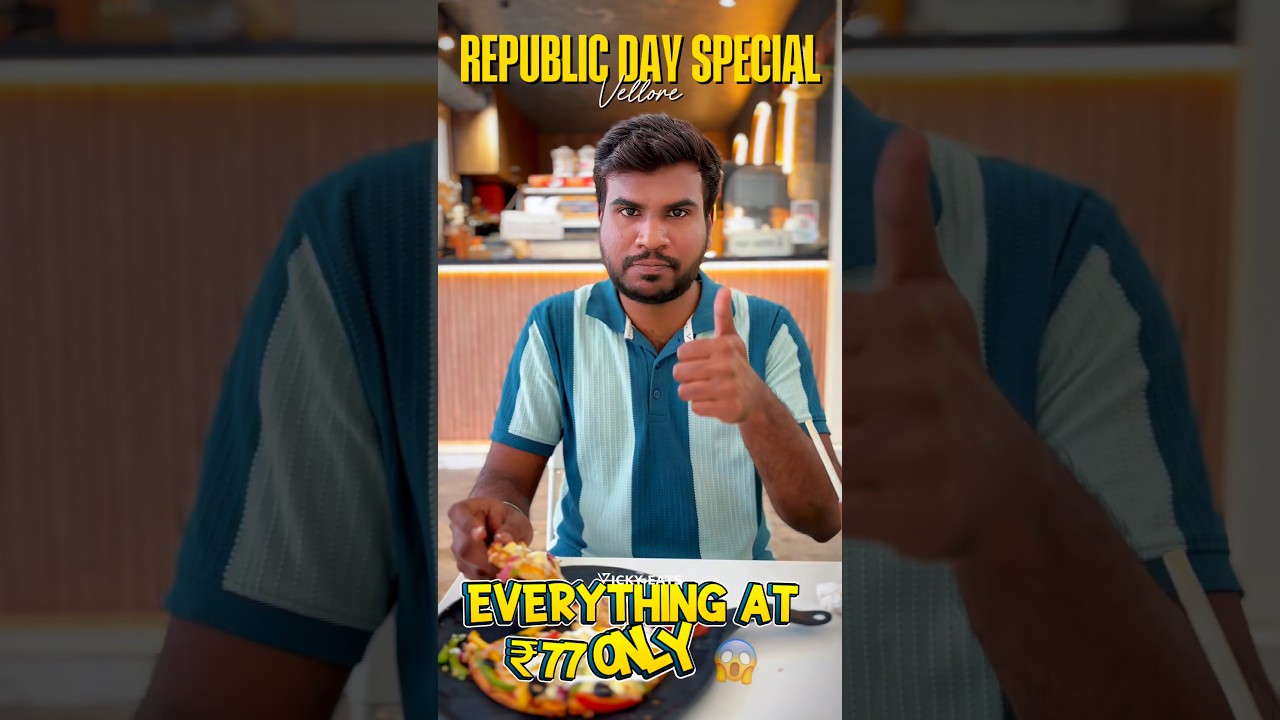 Everything at ₹77?! 😱 Vellore’s Craziest Republic Day Offer 🇮🇳🔥