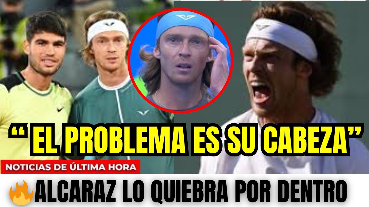 🔥 RUBLEV ESTALLA… PERO NO SE RINDE | “ALCARAZ NO ES INVENCIBLE” ⚡ ¿NACE UNA NUEVA RIVALIDAD?