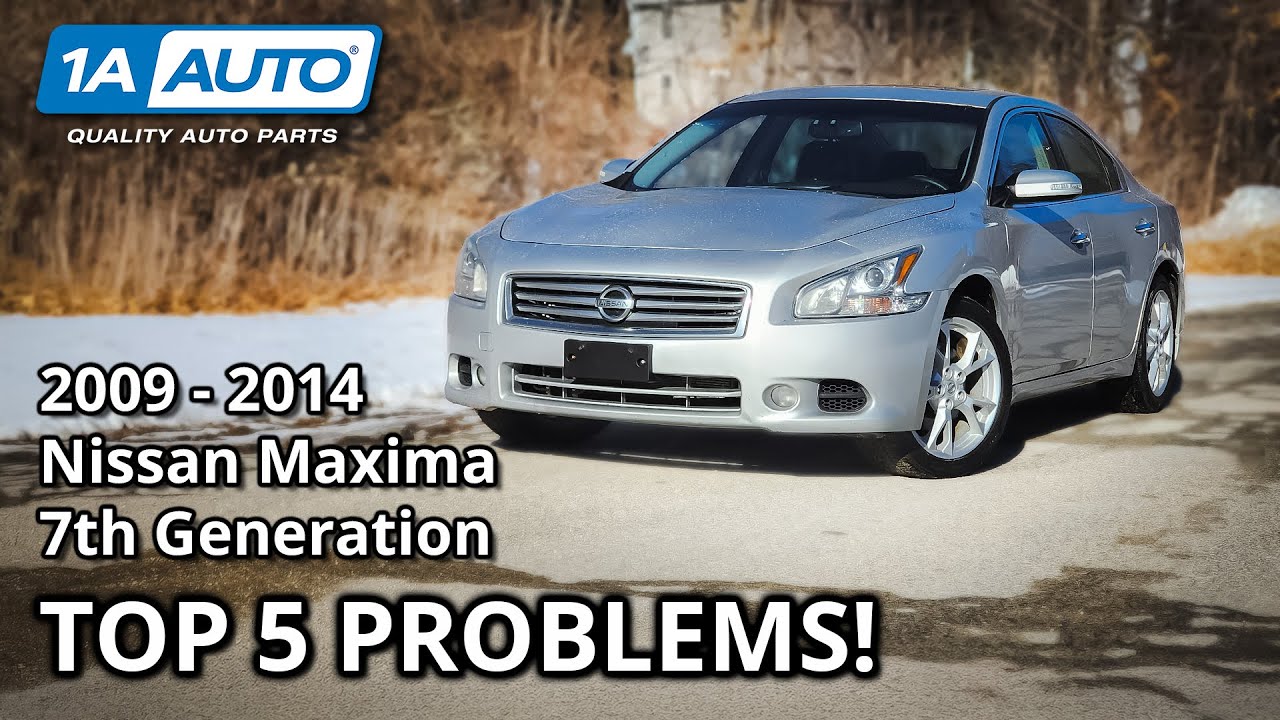 5 главных проблем Nissan Maxima Sedan 2009-2014 7-го поколения