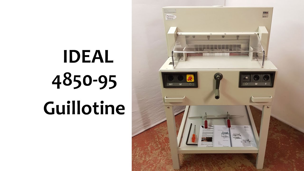 IDEAL 4850-95 Guillotine