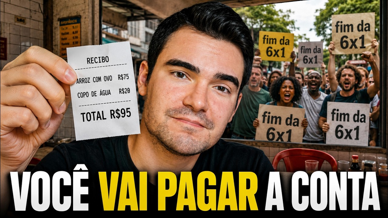 APROVARAM ONTEM o Fim da Escala 6x1 no Senado (Entenda por que isso &eacute; um desastre)