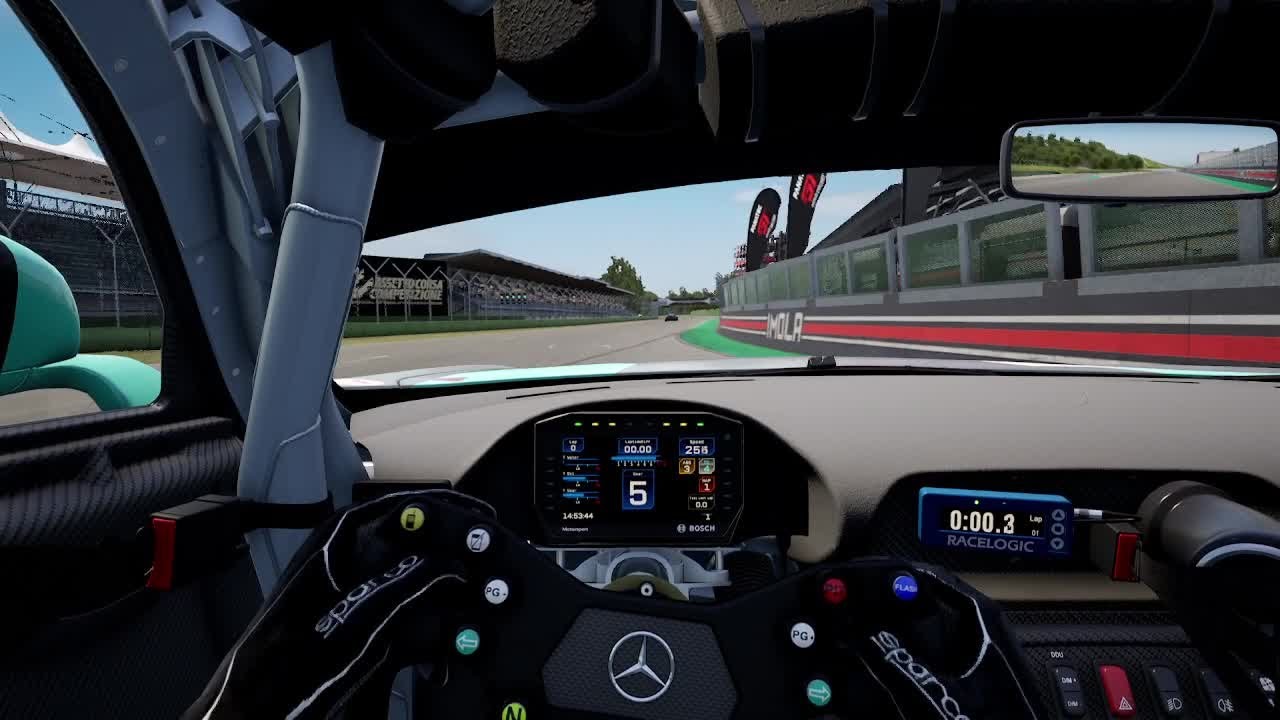ACC Imola Mercedes-AMG GT2 (Dry) Track Guide (Hotlap + Telemetry)