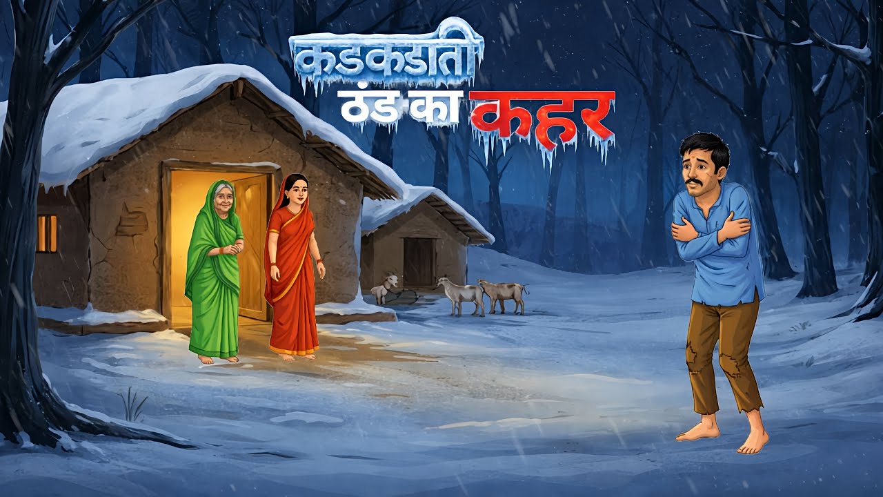 कड़कड़ाती ठंड का कहर | Kahani | Moral Story | Hindi Kahani | Hindi Kahaniyan | Mer Toon