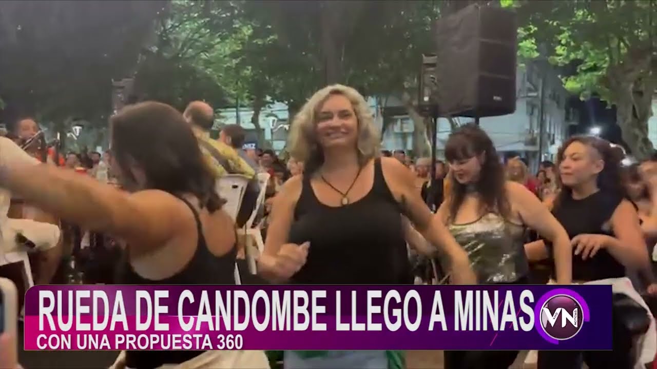 Actividades candombe en Minas y el interior.