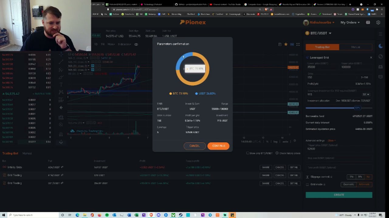 Leverage Grid Bot Pionex