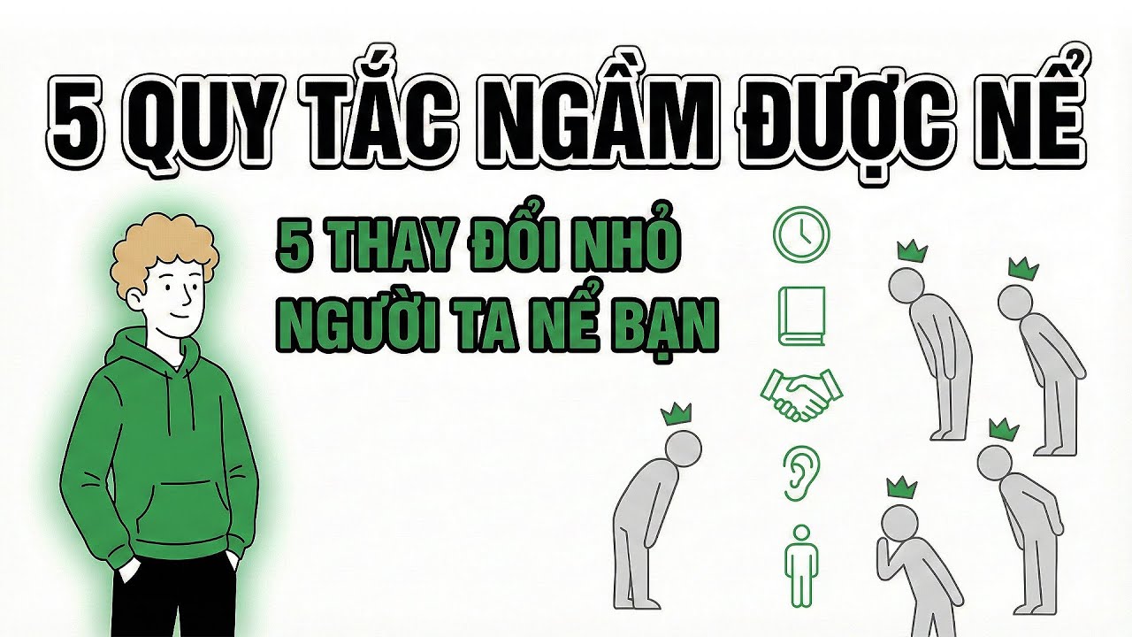 Không Cần Nói Nhiều: 5 Thói Quen Khiến Người Khác Nể Bạn | Lộ Trình Bứt Tốc 90 Ngày