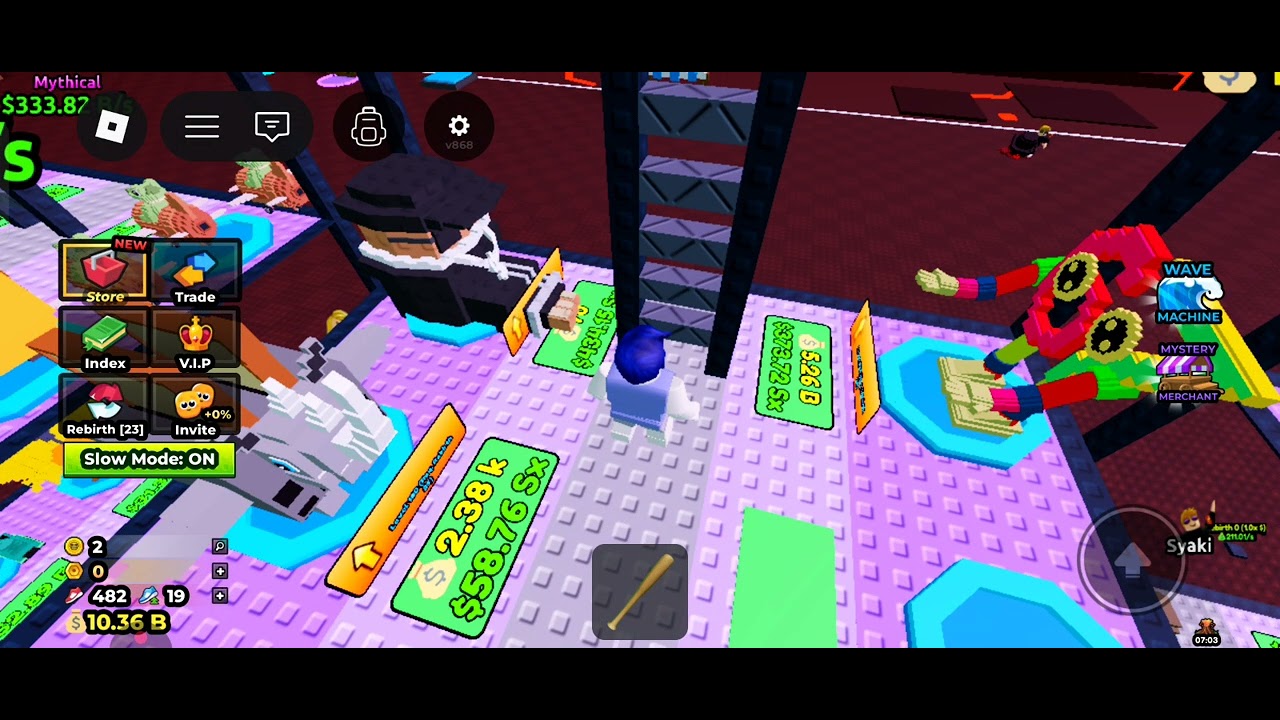 I am a noob or pro or bot or hacker or legend  in escape tsunami for brainrots