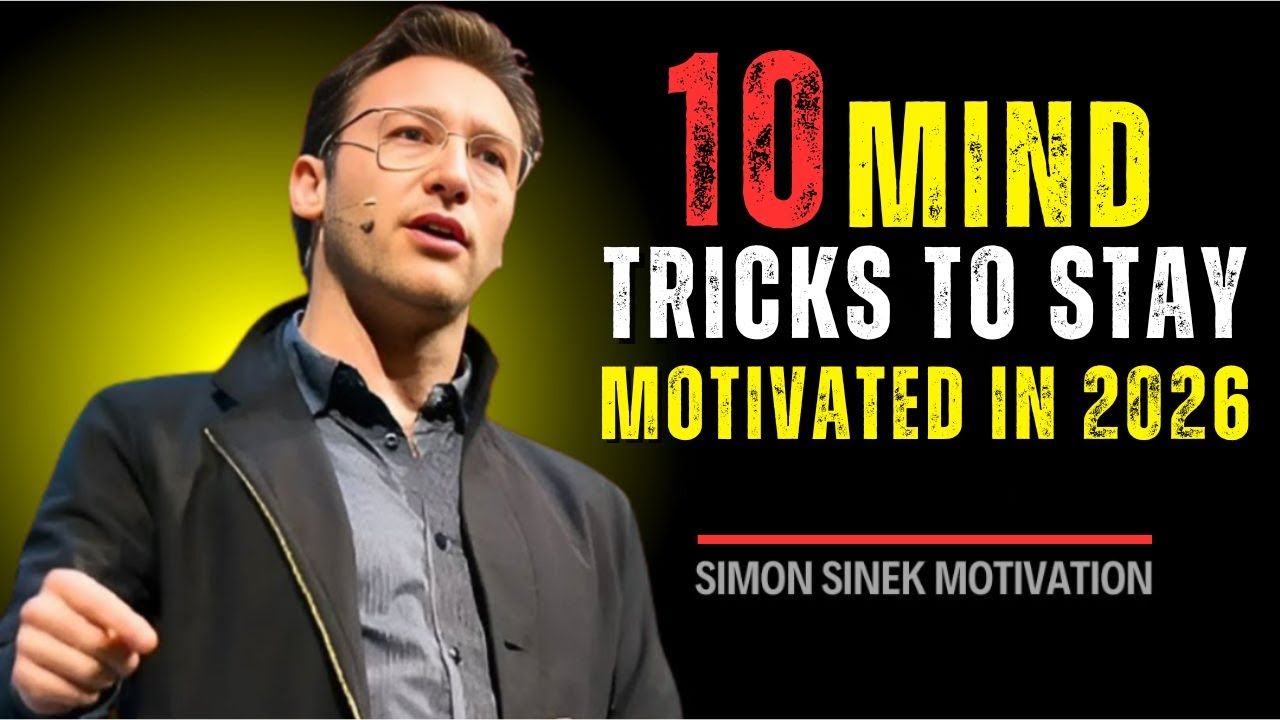 10 Mind Tricks to Stay Motivated in 2026-POWERFUL MOTIVATIONAL SPEECH INSPIRED BY SIMON SINEK